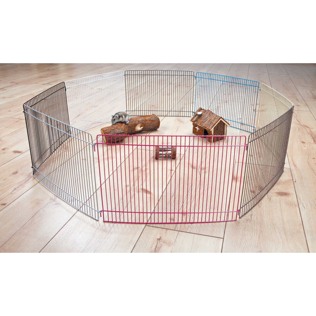 Trixie Joy kleiner Nagerauslauf 8 Teile 34 x 23 cm