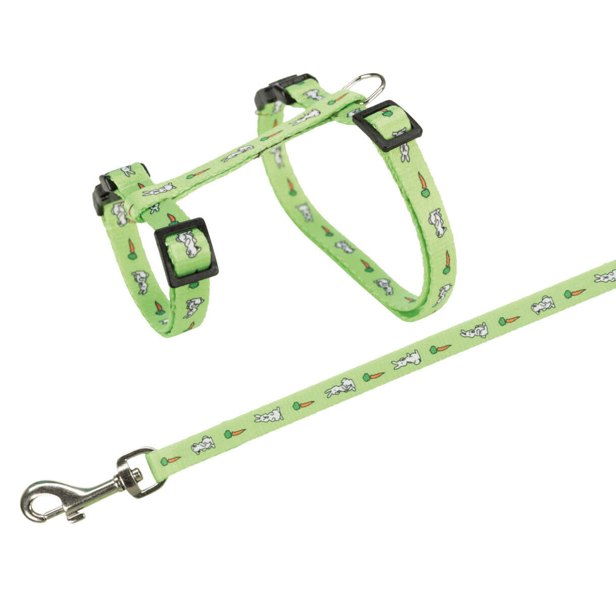 Trixie Kaninchengeschirr mit Leine Umfang 25 - 44 cm - diverse Farben
