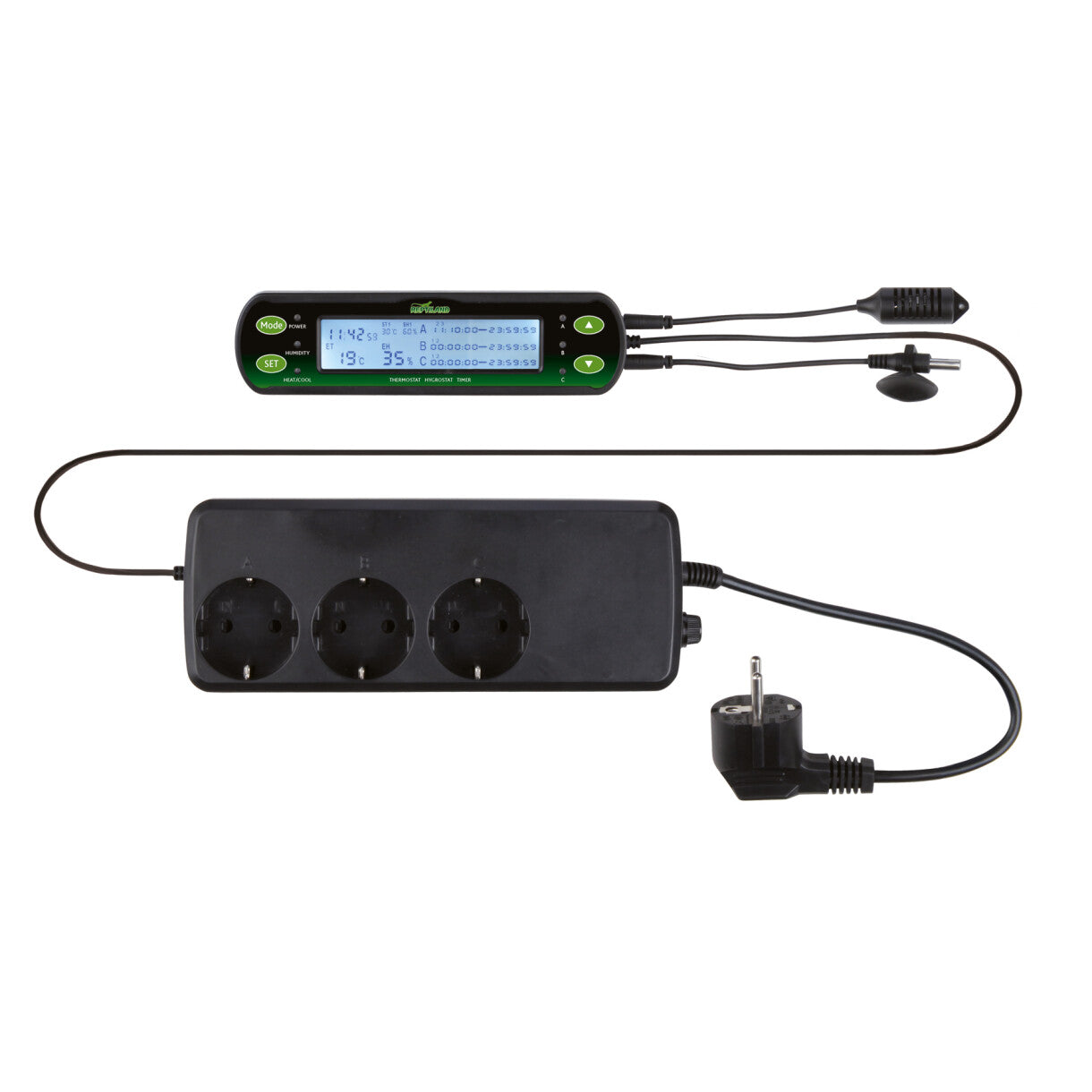 Trixie Digitaler Terrarienthermostat/Hydrostat mit Tag/Nacht-Funktion