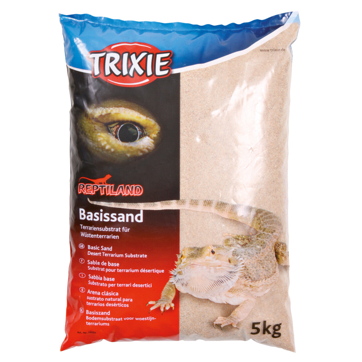 Trixie Gelb Terrarium Basissand 5 kg