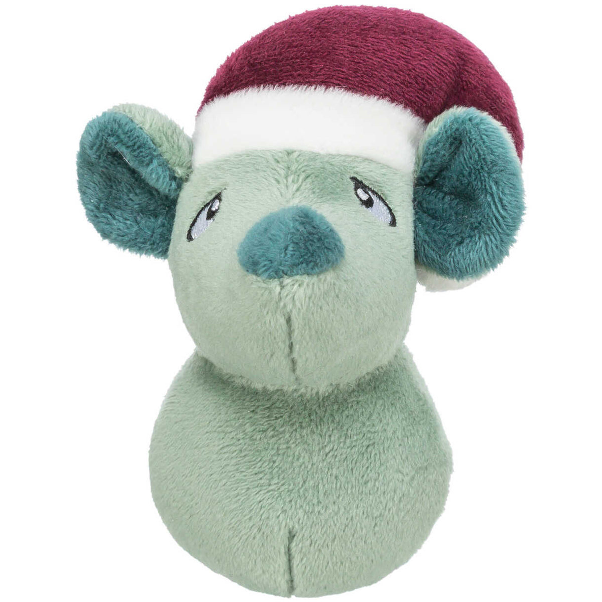 Trixie XMAS Weihnachtsmaus, Plüsch, mit Katzenminze