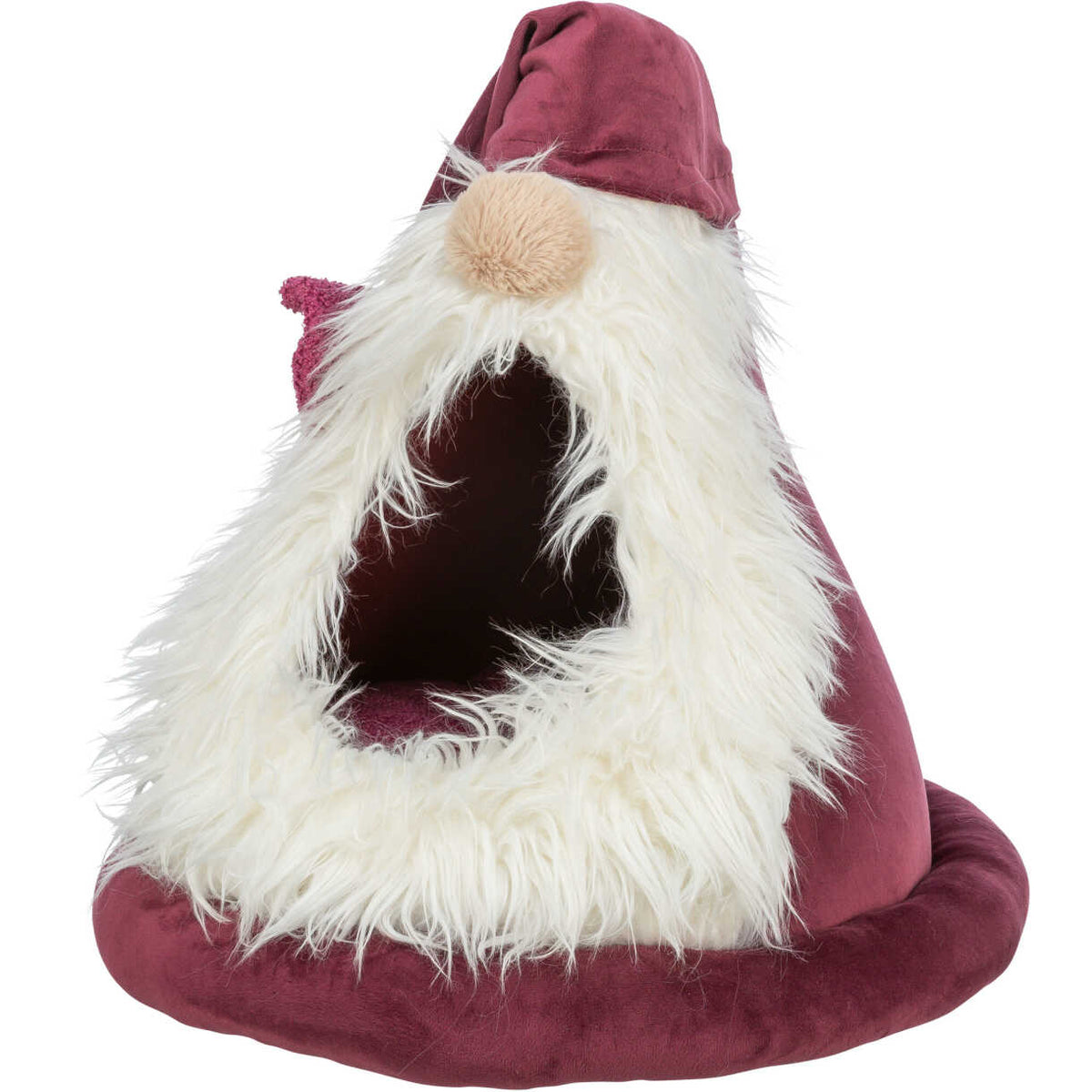 Trixie XMAS-Höhle, Zwerg, samtartiges Aussehen