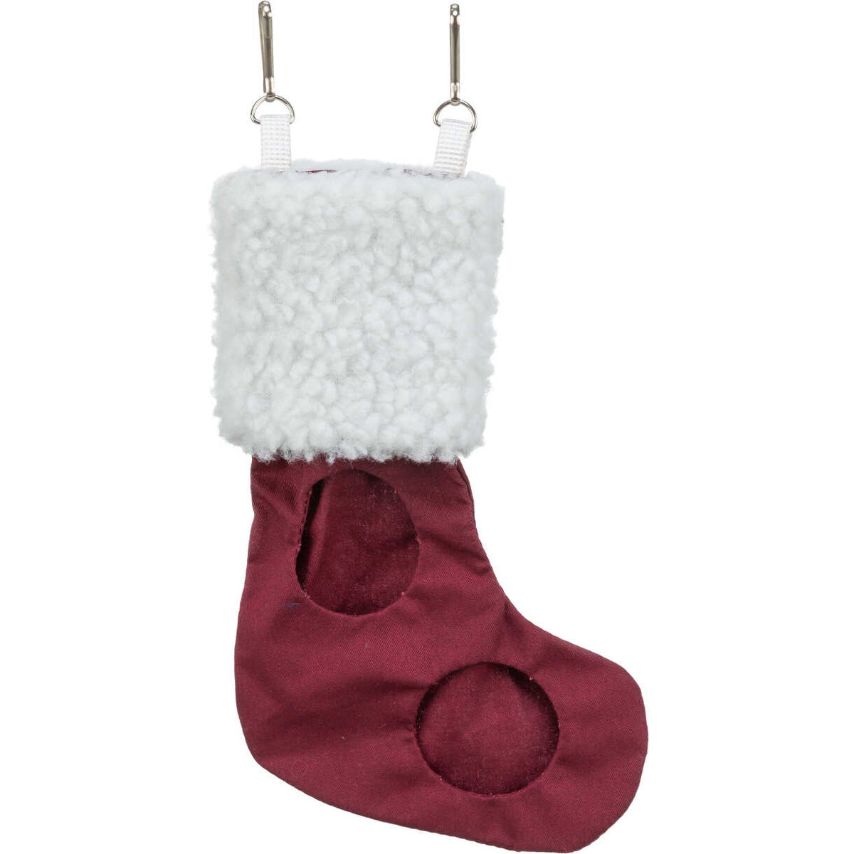 Trixie XMAS Weihnachts-Strumpf, aus Baumwolle im Lammfell-Look