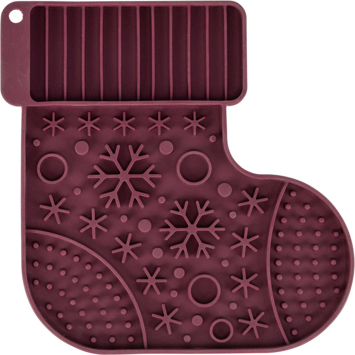 Trixie Xmas Süßigkeiten- und Snackmatte mit Saugnapf, Silikon