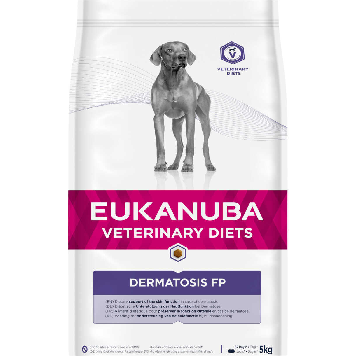 5 kg Eukanuba Hundefutter Dermatosis Veterinary Diets - für Hunde mit Hautproblemen