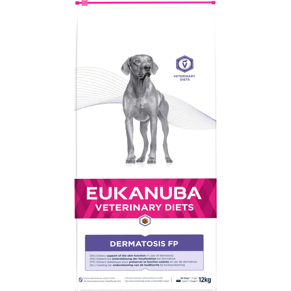 12 kg Eukanuba Veterinary Diets Dermatosis Hundefutter - für Hunde mit Hautproblemen