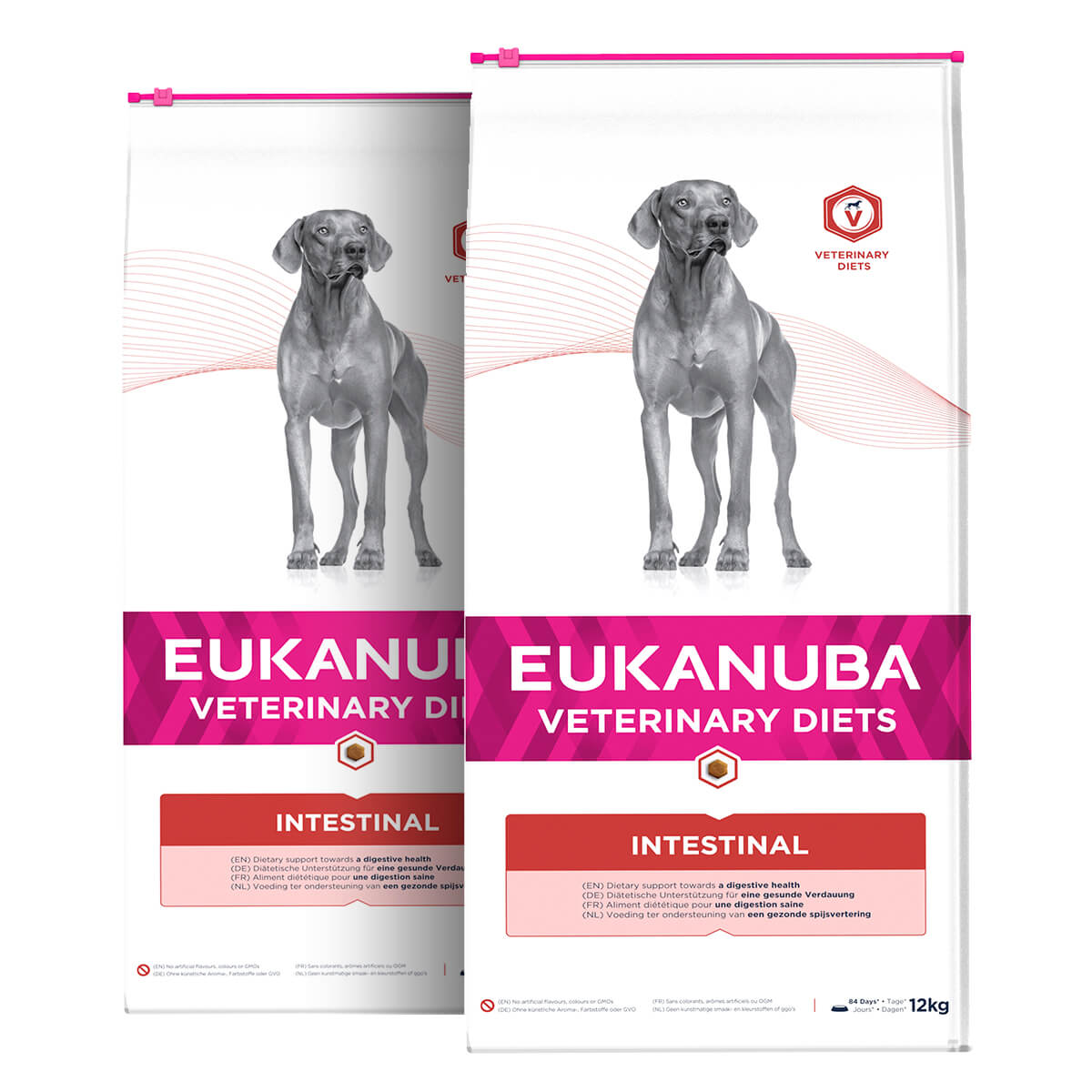 2 x 12 kg Eukanuba Hundefutter Veterinär-Darm-Diät mit Huhn und Pute