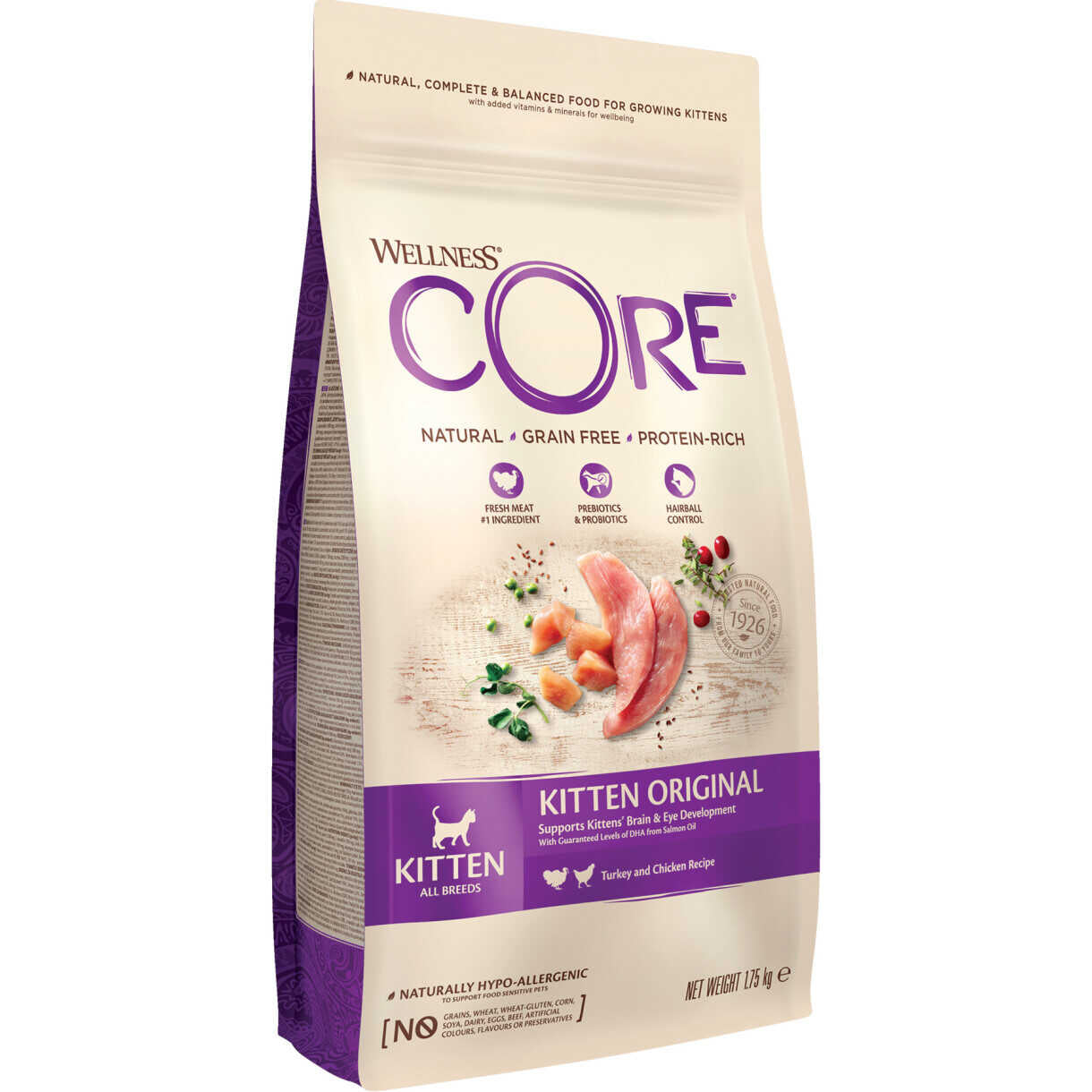 1,75 kg CORE Kittenfutter mit Pute und Huhn - getreidefrei