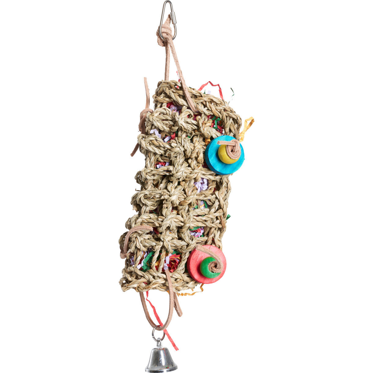 Companion Vogelspielzeug mit Seegras
