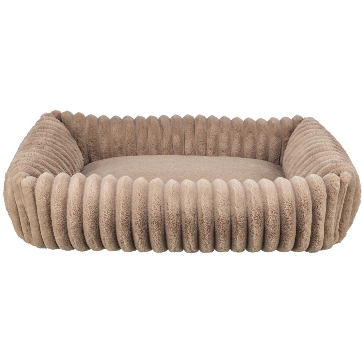 Trixie Lonni Hundebett, quadratisch, Samtplüsch