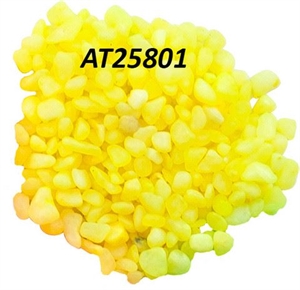 1 kg Libra, farbiger Aquarienkies 3 - 5 mm, gelb
