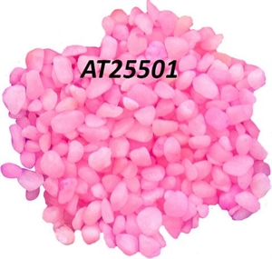 1 kg Libra, farbiger Aquarienkies 3 - 5 mm, rosa