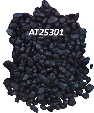 1 kg Libra, farbiger Aquarienkies 3 - 5 mm, schwarz