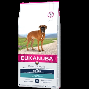 12 kg Eukanuba Boxer Hundefutter mit Huhn ab 1 Jahr