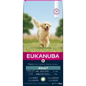 12 kg Eukanuba Hundefutter Adult Large Breed Lamm und Reis
