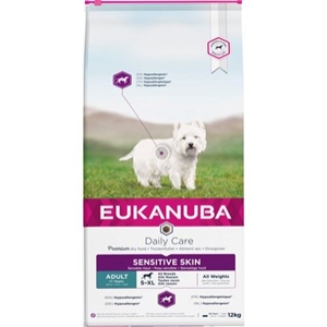 12 kg Eukanuba Hundefutter Daily Care sensitive skin mit Fisch