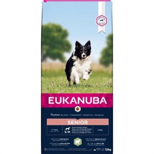 12 kg Eukanuba Hundefutter Adult und Senior mit Lamm und Reis