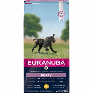 15 kg Eukanuba Puppy large breed Welpenfutter 4 uger til 12 mdr