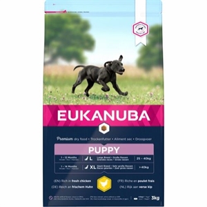 3 kg Eukanuba Puppy & Junior large breed Welpenfutter