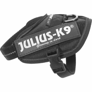 Julius K9 IDC Hundegeschirr - Brustumfang 33 bis 45 cm schwarz Größe Baby 2