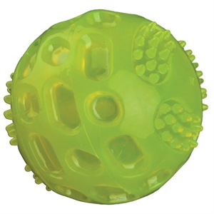 Trixie Hundespielzeug Blinkender Ball aus thermoplastischem Gummi - verschiedene Farben
