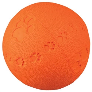 Trixie Hundespielzeug Ball aus Naturkautschuk mit Sound - verschiedene Farben