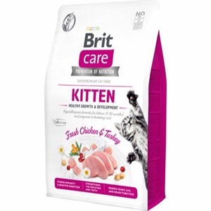 2 kg Brit Care Kitten Katzenfutter - getreidefrei