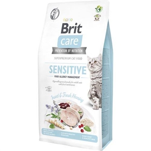 7 kg Brit Care Cat Katzenfutter für empfindliche Katzen mit Insekten und Hering - getreidefrei