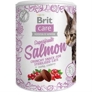 Brit Care Cat Snack Superfruits Lachs 50 g
