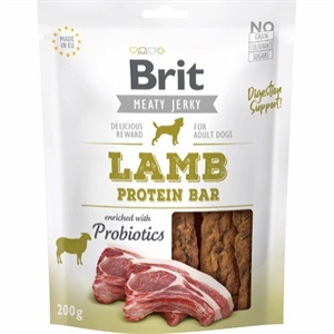 Brit Jerky Lamb Protein Bar 200g - getreidefrei