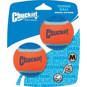 CHUCKIT Tennisbälle für mittelgroße Hunde - Medium