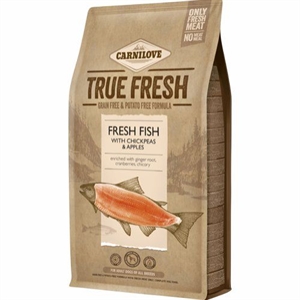 4 kg Carnilove TRUE FRESH mit Fisch Adult getreidefrei