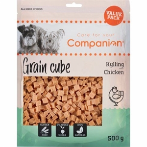 Companion Hundesnack mit Hühnerwürfeln 500g Value Pack