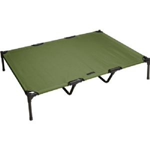 Companion faltbares Campingbett für Hunde 122 x 91 x 23 cm - grün bis 50 kg