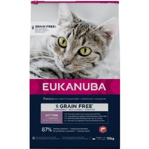 10 kg Eukanuba Kittenfutter mit Lachs - getreidefrei