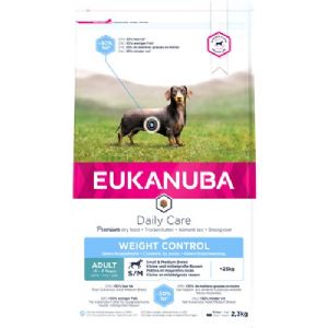 2,3 kg Eukanuba Daily Care Weight Control Hundefutter Adult Small - Medium