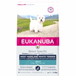 2,5 Eukanuba West Highland Hundefutter ab 12 Monate