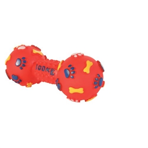 Trixie Hundespielzeug Vinylhantel mit Ton - verschiedene Farben
