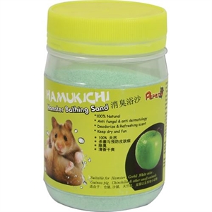 Hamukichi Hamster Badesand Apfelduft - 400 g