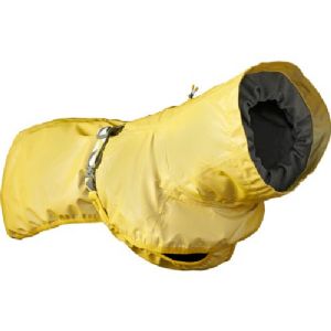 Hurtta Mudventure reflektierende Hundedecke gelb - Brustumfang von 40 bis 55 cm.