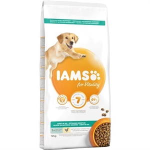 12 kg Iams light Hundefutter für sterilisierte Hunde