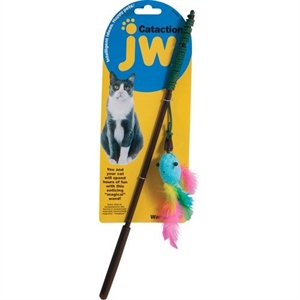 JW Cataction Drillingspielzeug mit Fisch für Katzen