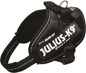 Julius K9 IDC Hundegeschirr - Brustumfang 40 bis 53 cm schwarz Größe Mini Mini
