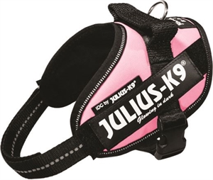 Julius K9 IDC - Hundegeschirr - Brustumfang 49 bis 67 cm rosa Größe. Mini