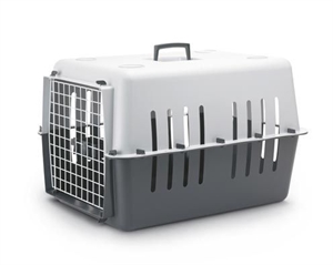 Transportbox für Katzen und Hunde Anthrazit Grau Trotter 4 - 66 x 47 x 43 cm