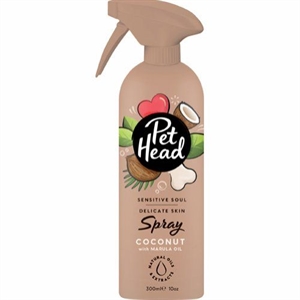 Pet Head Hundeshampoo Sensitive Soul Spray 300 ml mit Kokosnuss
