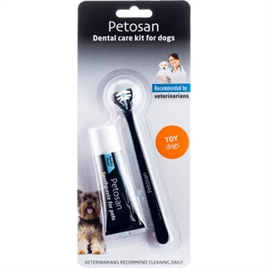 Petosan Zahnpflegeset für sehr kleine Hunde 0 - 2 kg