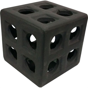 Garnelen - Welsloch für Aquarien 6,6 x 6,6 x 6,6 cm schwarz