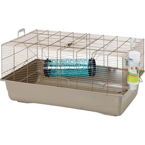 Savic Hamsterkäfig Ruffy 2 - 80 x 50 x 38 cm - warmes Grau