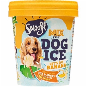 Smoofl Hunde-Eis-Mix 160 g mit Banane